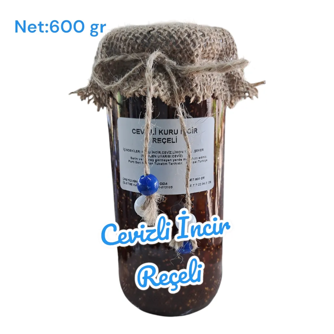 Cevizli İncir Reçeli 600gr
