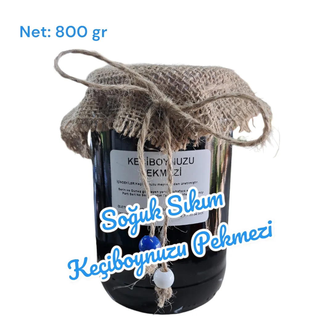 Soğuk Sıkım Keçiboynuzu Pekmezi 